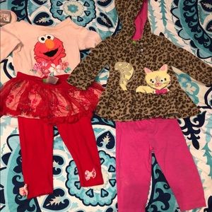 6-9 MO Sesame Street outfits!